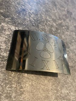 USS DIXIE AD14 BELT BUCKLE , New !