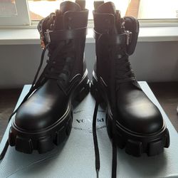 Prada Combat Boots Size 8 for Sale in La Mirada CA OfferUp