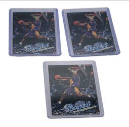 1997-98 Fleer Ultra Kobe Bryant #1 Los Angeles Lakers Lot of 3 Cards 2nd Year