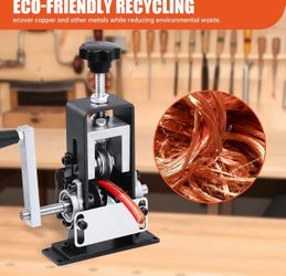Manual Wire Stripping Machine Drill Powered Hand Crank Wire Stripper Tool