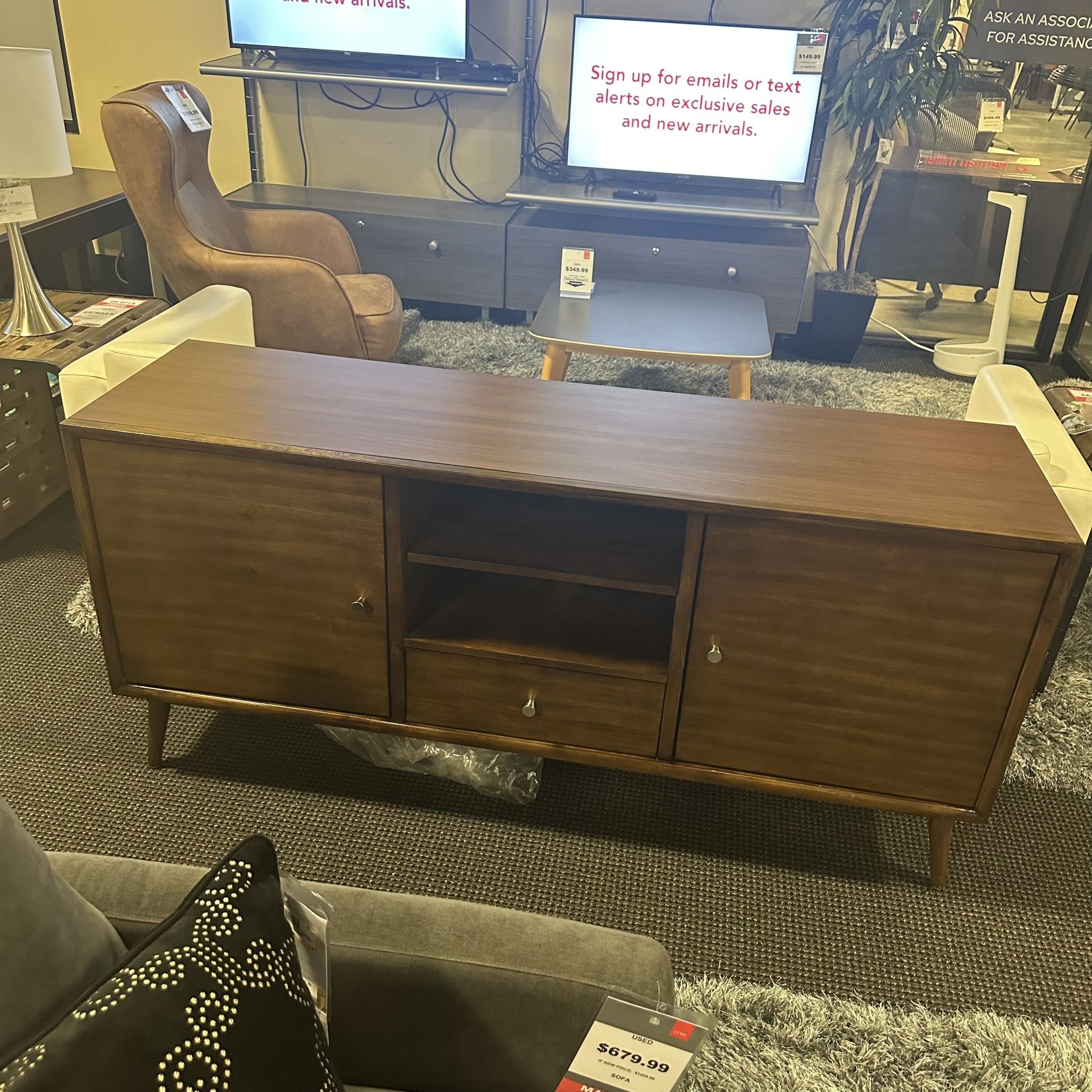 Hendrick Dark TV Stand