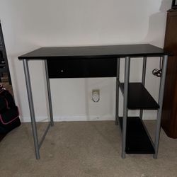 Computer Desk w/ Storage Shelves