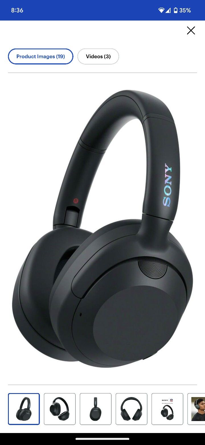 Sony Ult Wear Noise-cancelling Headphones