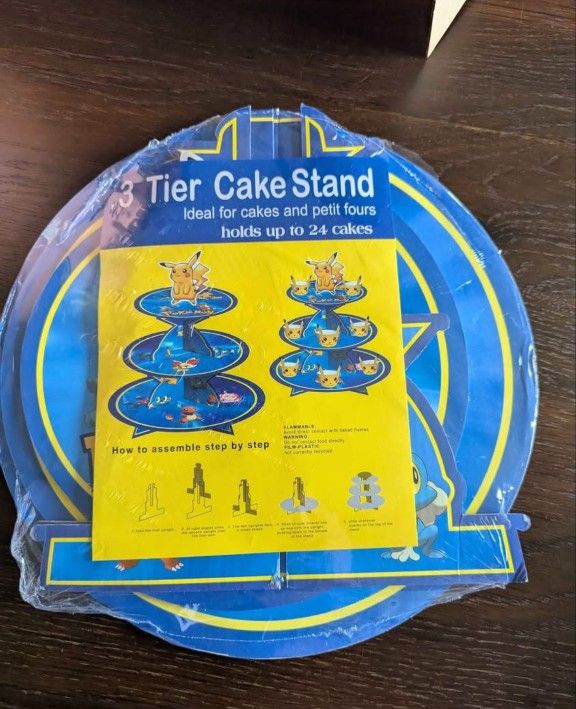 Pokemon Cupcake Stand