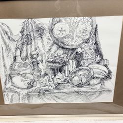 Original Signed Drawing 