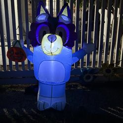 Bluey Halloween Inflatable 