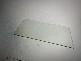 Rectangle glass table top. very heavy duty