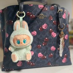 Coach Mollie Tote Cherry Print 