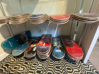 New skateboard decks $40-$50