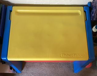 Fisher Price Toy Box-Play Desk