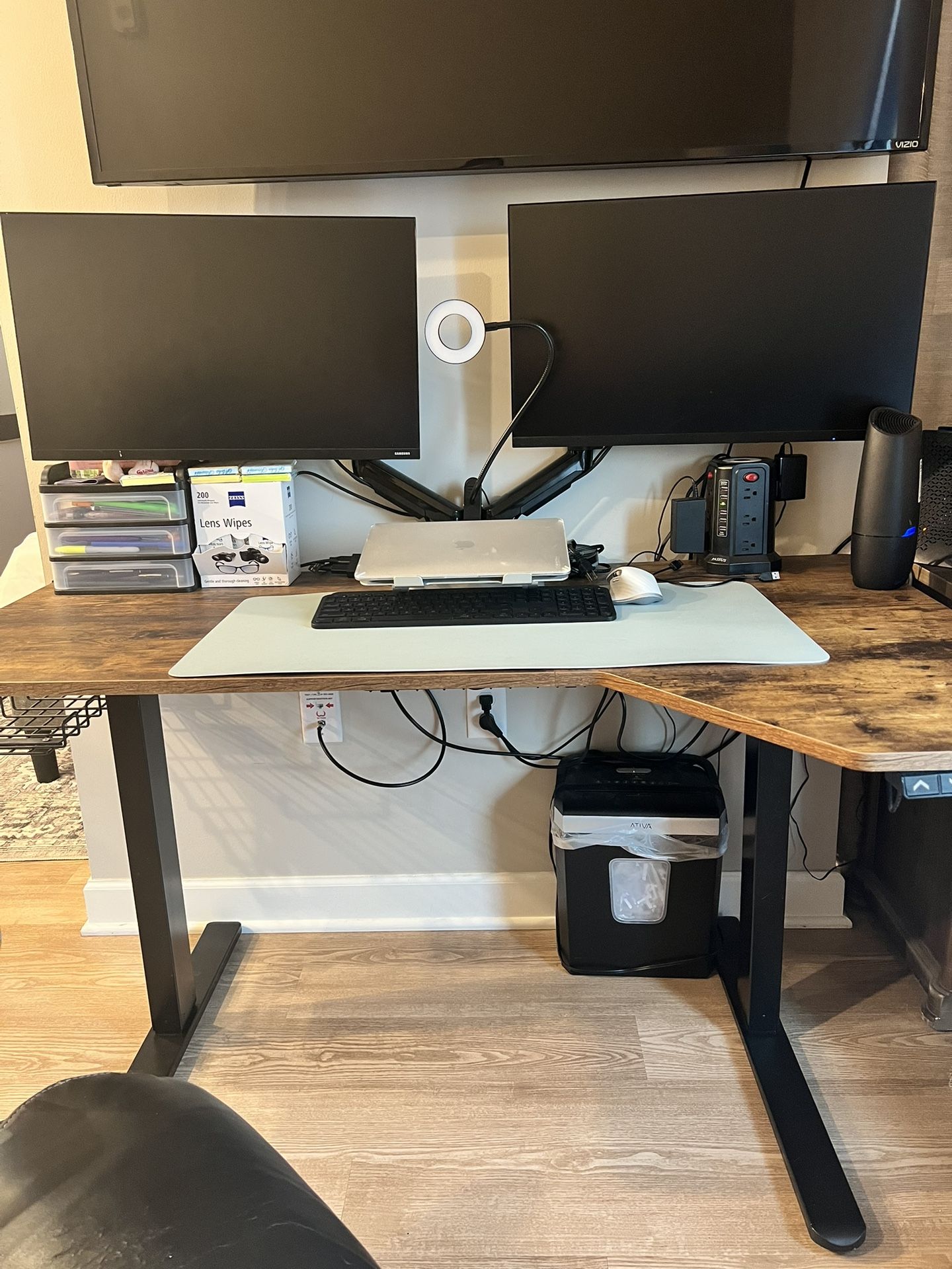 Two 24 Inch Samsung Monitors
