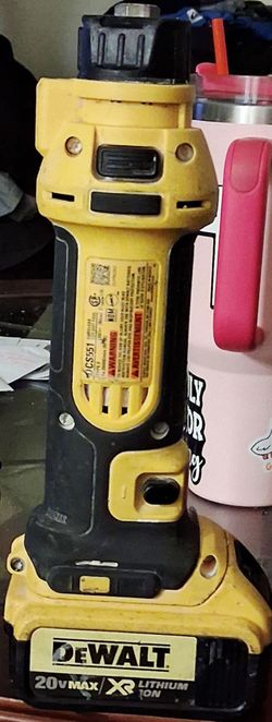 Dewalt drywall cutout tool + battery