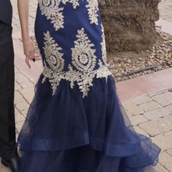 Navy blue Formal dress 