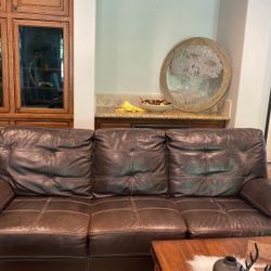 Real Leather Couch