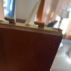 Queen Size Wooden Sleigh Bed frame 