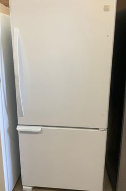 Kenmore Bottom Freezer  White Refrigerator
