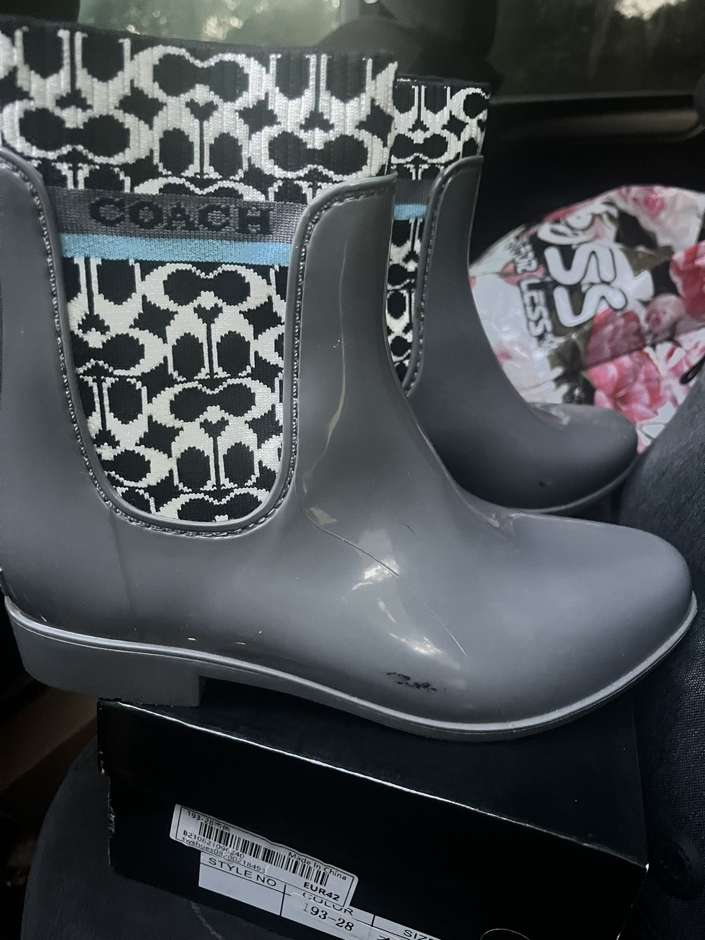 Coach Rain boots