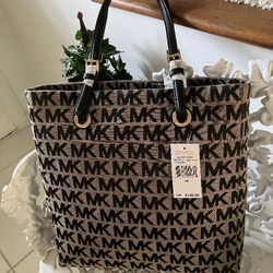 Michael Kors Canvas Tote Bag