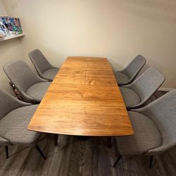 Dining Table And 6 Chairs