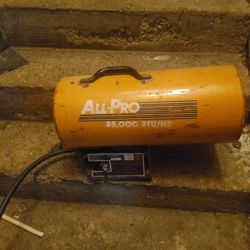 All Pro 85,000 Btu Propane Portable Heater