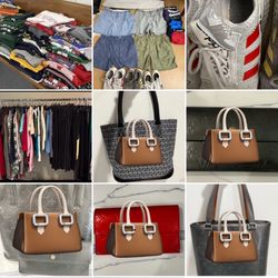 Closet Clean-Out! Giving away some FREE items with each purchase! Women’s & Men’s Designer and Athletic Clothes, Shoes & Handbags 