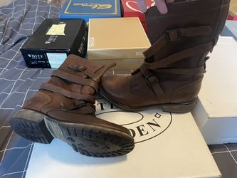Steve Madden Brown Bandit Leather Boots