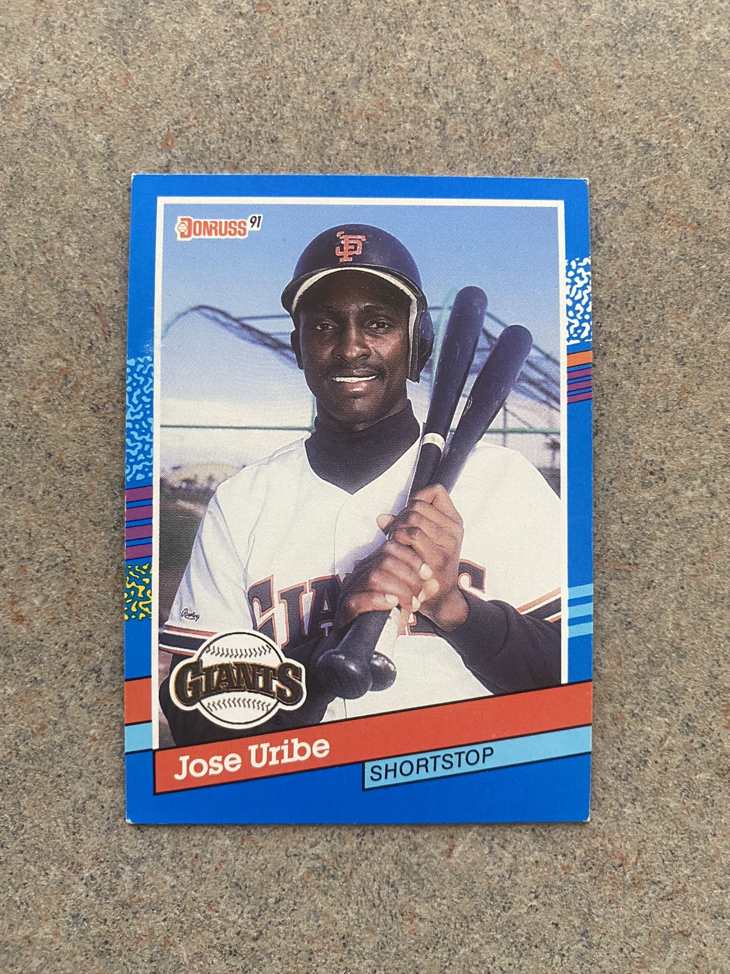 Rare Triple Error Baseball Card