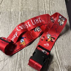 Disney Cruise Line Nautical Character Collectable Luggage Strap 