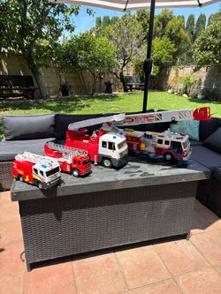 Toy Fire truck collection $15 for all fire truck