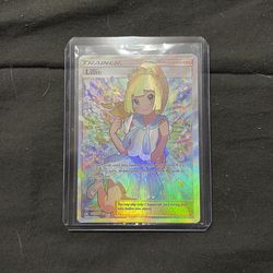 Lillie Pokémon trainer card