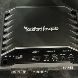 Rockford Fosgate Car Amplifier 