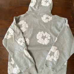 Grey Denim Tears Hoodie