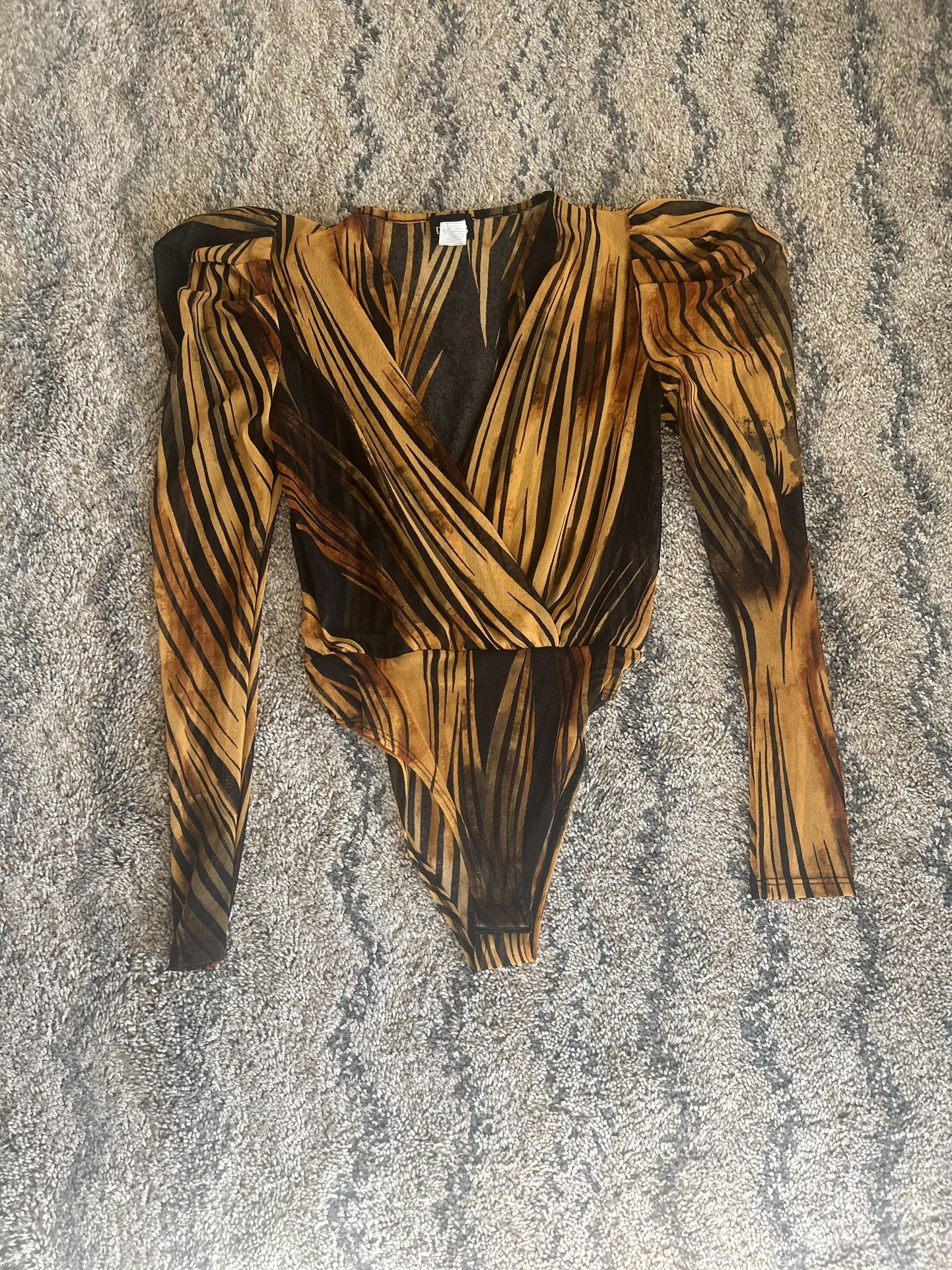 Long Sleeve Bodysuit Size Small