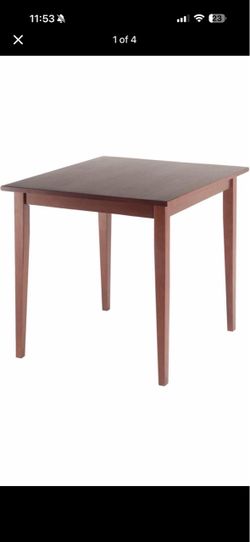 Counter height table and 3 stools