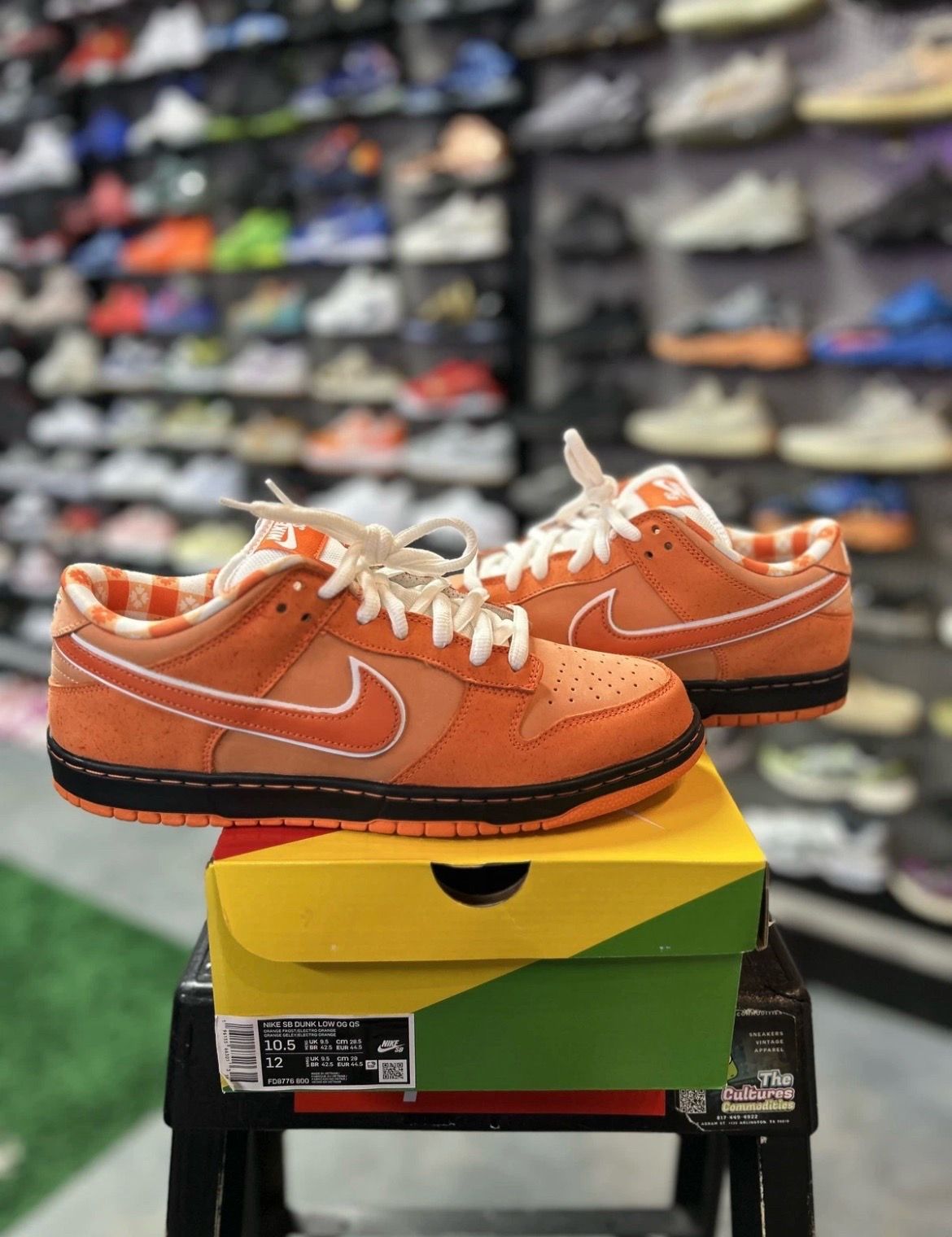 Nike SB Dunk Low Concepts Orange Lobster (Special Box)