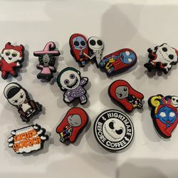 Nightmare before Christmas Croc Charms