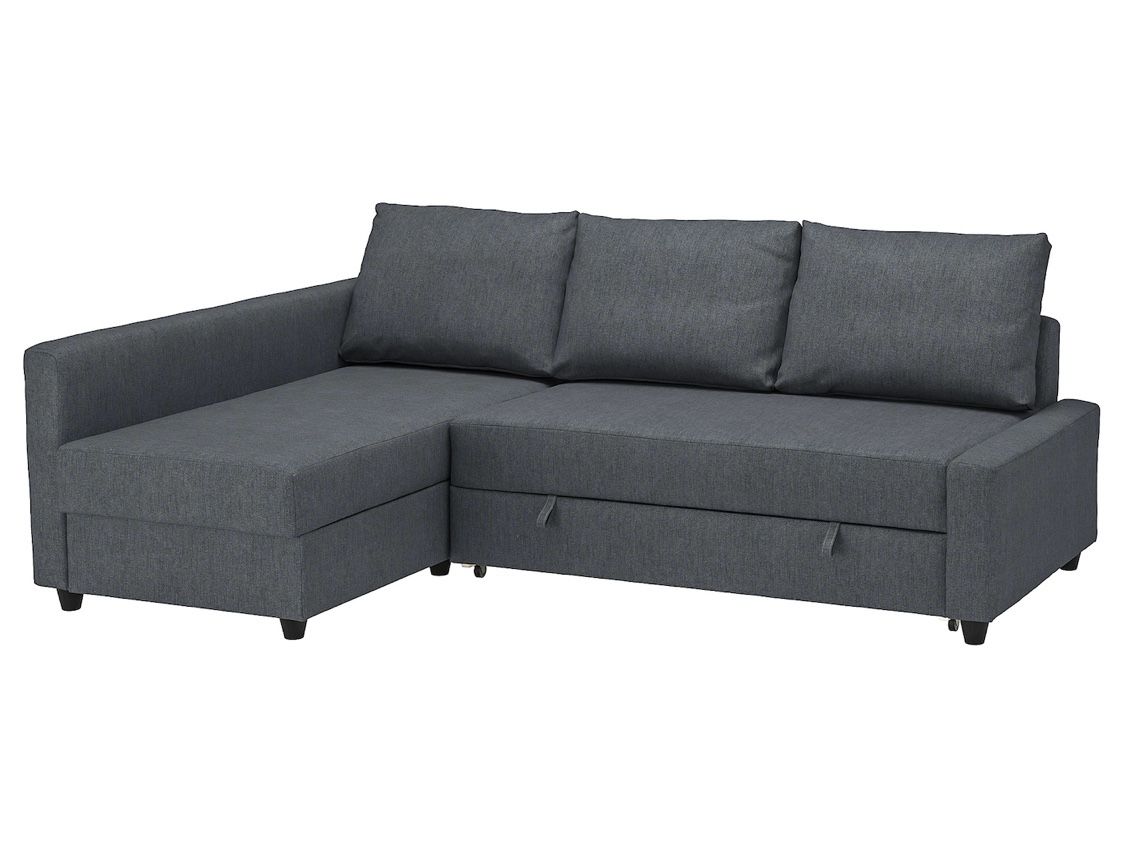 IKEA SECTIONAL FULL SIZE COUCH WITH STORAGE INSIDE