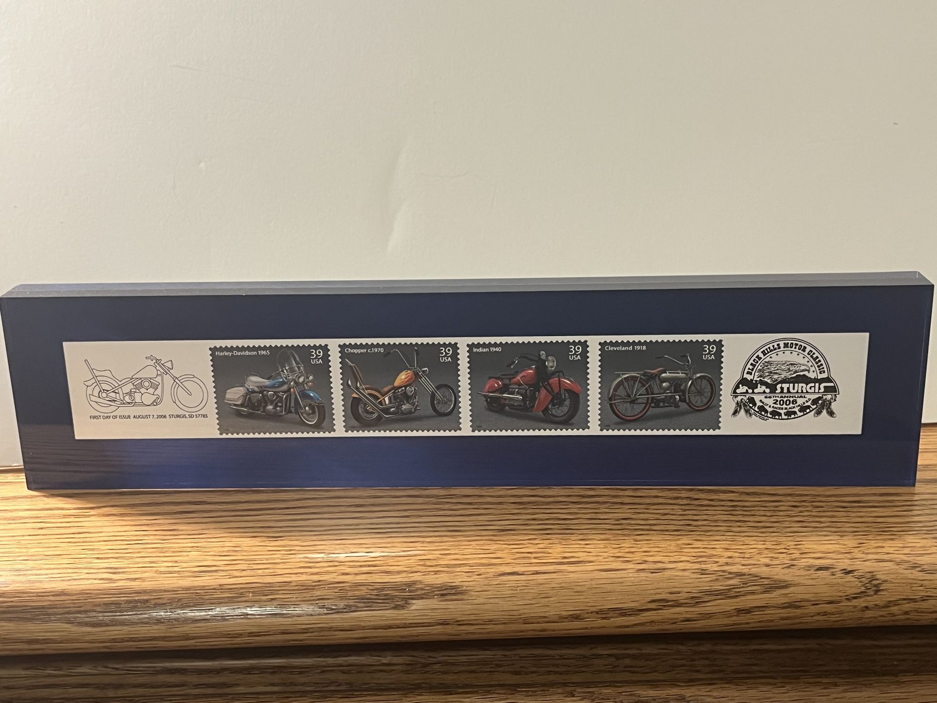 Harley first day is your stamps