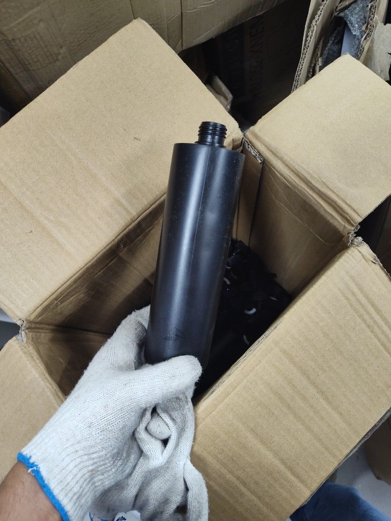 BENECREAT 35 Pcs 5oz Black Plastic Squeeze Bottles, Dispensa