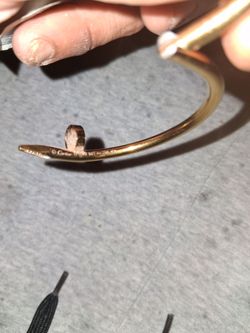 Cartier 18 k nail bracelet