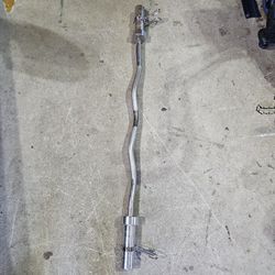 Solid Olympic 2" weight curl bar