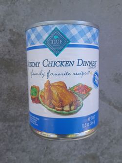 Dog food cans