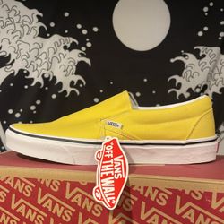 Vans Slip On Yellow Size 11.5