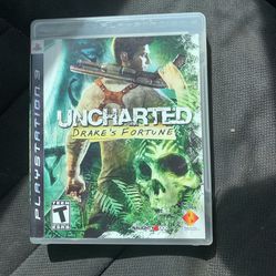 Uncharted drakes fortune PlayStation 3 PS3