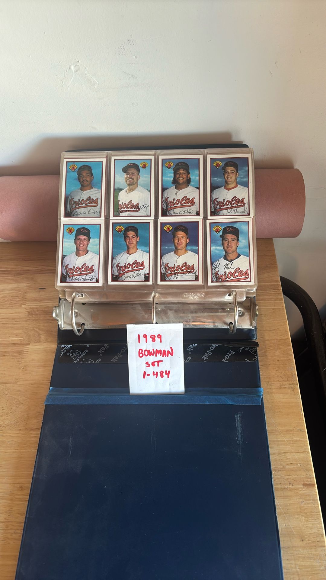 1989 Bowman Baseball Card Set 