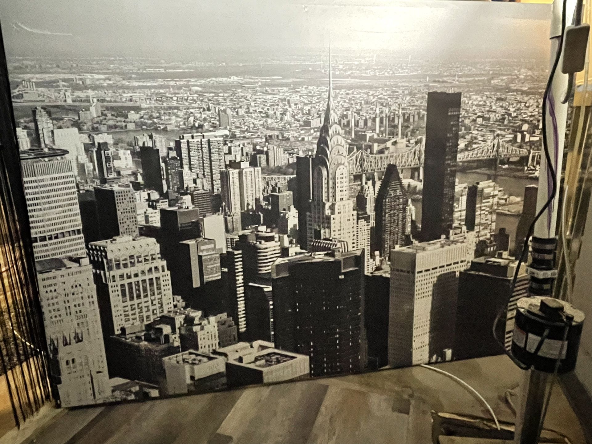 IKEA NYC 78x55 Wall Art and frame
