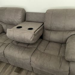 Microfiber couch 