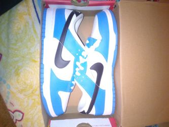 Blue Nike Dunk Low 