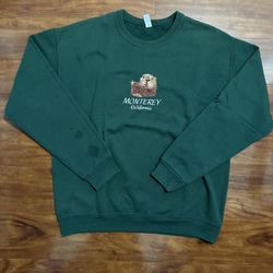 green monterey california sweater