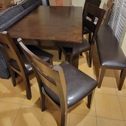 Dining Table Set + Bench